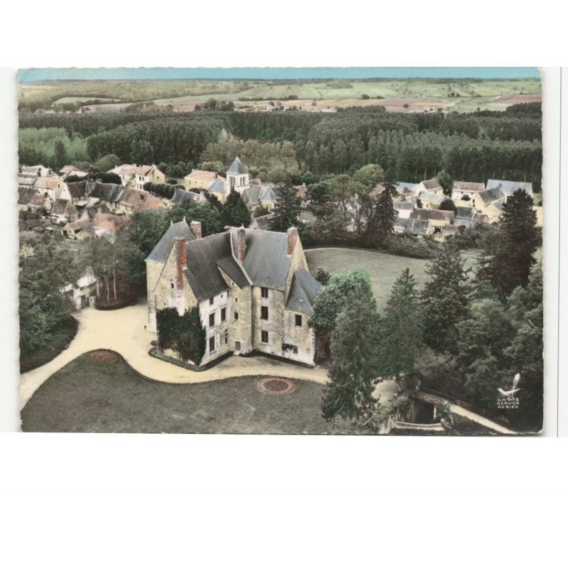 SACHE: musée balzac vue aérienne 10X15 - très bon état