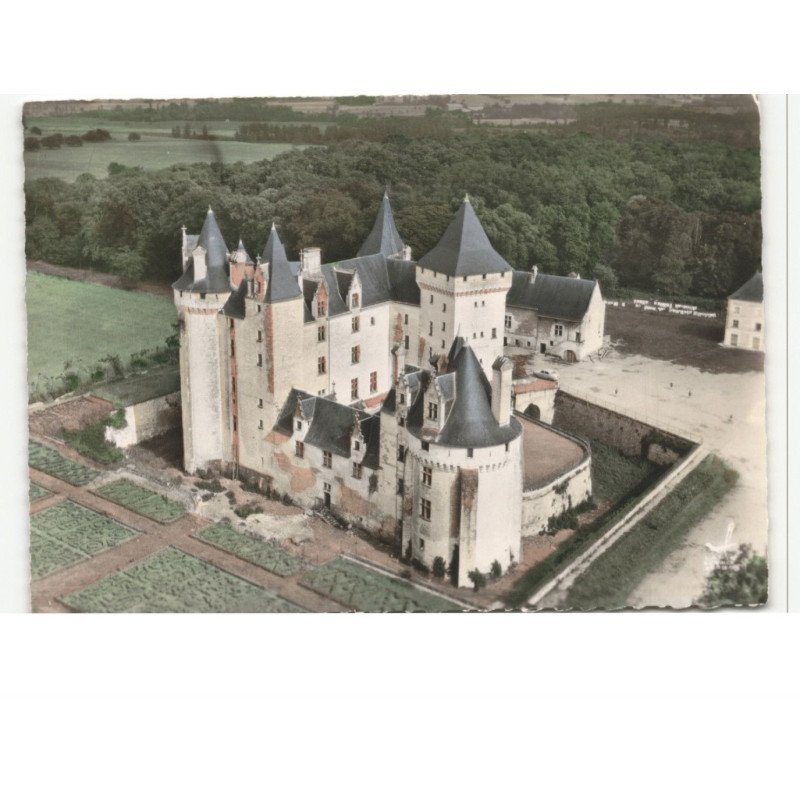 SEUILLY: maison d'enfants "le bois dormant" le château du coudray-montpensier vue aérienne 10X15 - très bon état