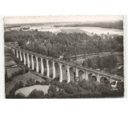 SAINTE-MAURE-de-TOURAINE: le viaduc vue aérienne 10X15 - état