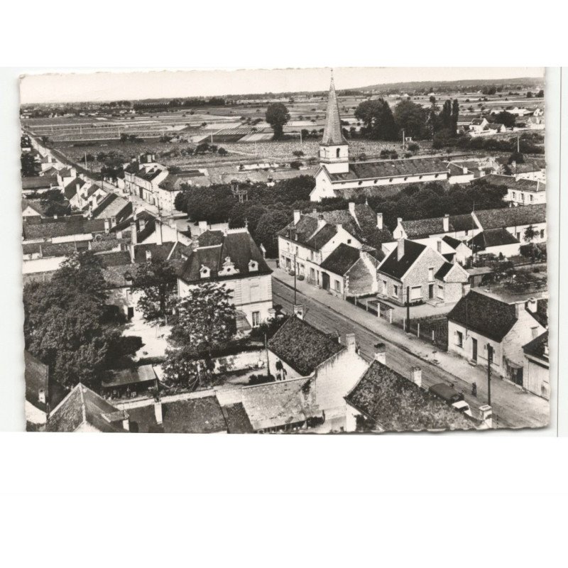 SAINT-NICOLAS-de-BOURGUEIL: vue d'ensemble vue aérienne 10X15 - très bon état