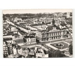 TOURS: l'hôtel de ville et le palais de justice vue aérienne 10X15 - état