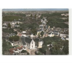 VILLAINES-les-ROCHERS: vue générale vue aérienne 10X15 - très bon état