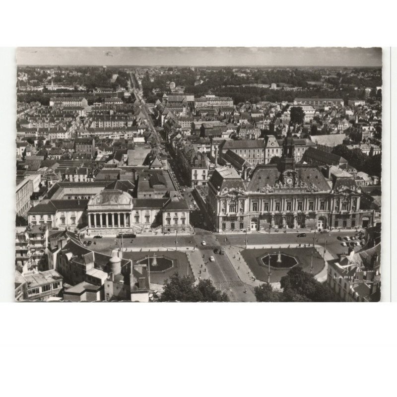 TOURS: vue générale vue aérienne 10X15 - très bon état