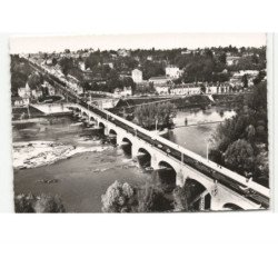 TOURS: le pont sur la loire vue aérienne 10X15 - très bon état