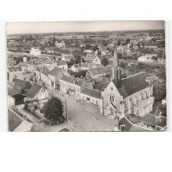 VILLEPERDUE: vue générale vue aérienne 10X15 - très bon état