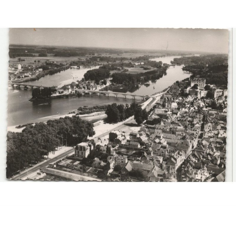 AMBOISE: vue aérienne 10X15 - très bon état