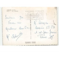 AMBOISE: vue aérienne 10X15 - très bon état