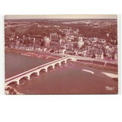 AMBOISE: vue générale vue aérienne 10X15 - très bon état