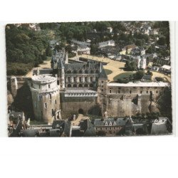AMBOISE: le château vue aérienne 10X15 - très bon état
