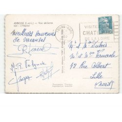 AMBOISE: l'hôpital vue aérienne 10X15 - très bon état