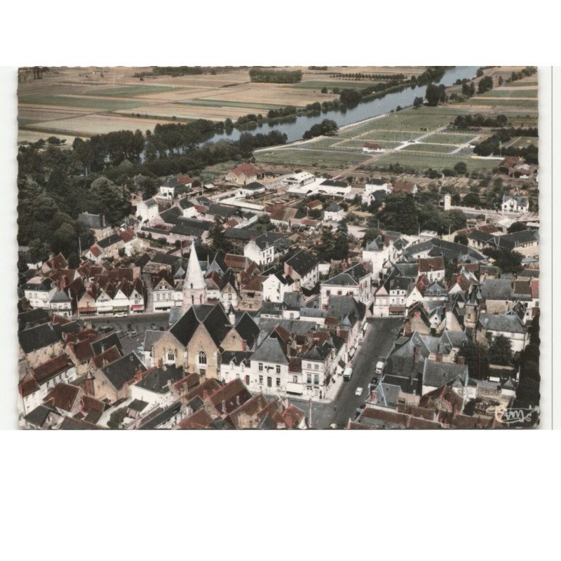 BLERE: vue générale vue aérienne 10X15 - très bon état
