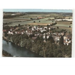 BARROU: vue générale et la creuse vue aérienne 10X15 - très bon état