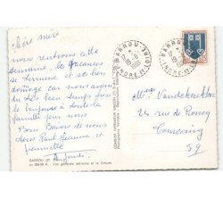 BARROU: vue générale et la creuse vue aérienne 10X15 - très bon état