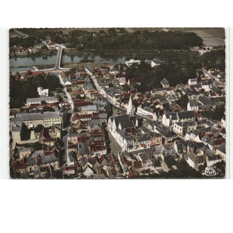 BLERE: vue générale vue aérienne 10X15 - très bon état