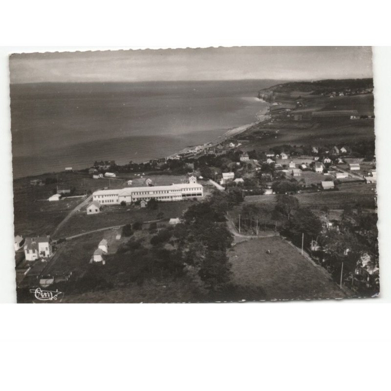 QUIBERVILLE: vue générale vue aérienne 10x15 - très bon état