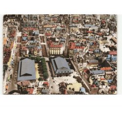 ROUEN: la place du vieux marché vue aérienne 10x15 - très bon état