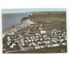 SAINT-AUBIN-sur-MER: la plage, le camping vue aérienne 10x15 - très bon état