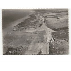 SAINT-AUBIN-sur-MER: la plage et des falaises vue aérienne 10x15 - très bon état