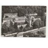 SAINT-WANDRILLE: abbaye, le cloître et les ruines de l'église vue aérienne 10x15 - très bon état