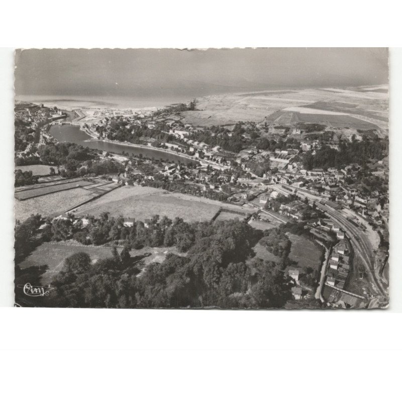 SAINT-VALERY-en-CAUX: vue générale vue aérienne 10x15 - état