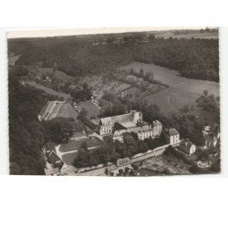 SAINT-WANDRILLE: abbaye, la vallée de fontenelle et le plateau vue aérienne 10x15 - très bon état