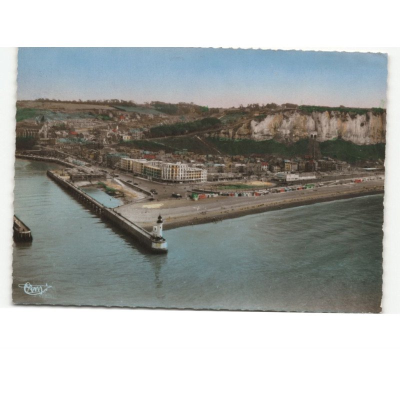 LE TREPORT: vue aérienne 10x15 - très bon état