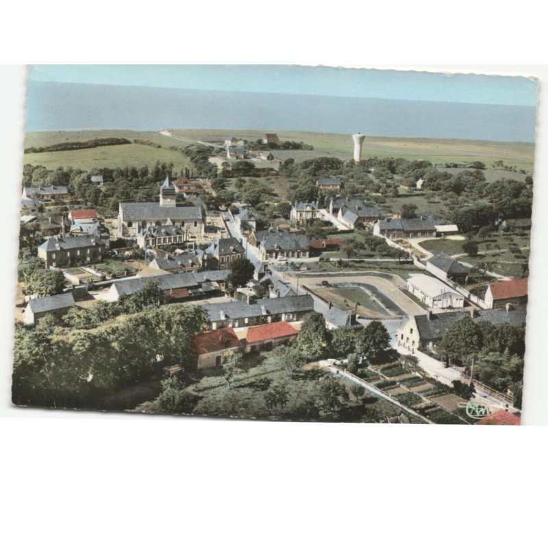 SOTTEVILLE-sur-MER: vue générale vue aérienne 10x15 - état