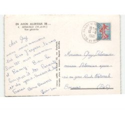 ARNAVILLE: vue générale vue aérienne 10x15 - très bon état