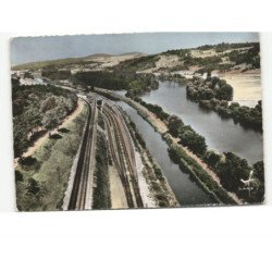ARNAVILLE: vue panoramique vue aérienne 10x15 - très bon état