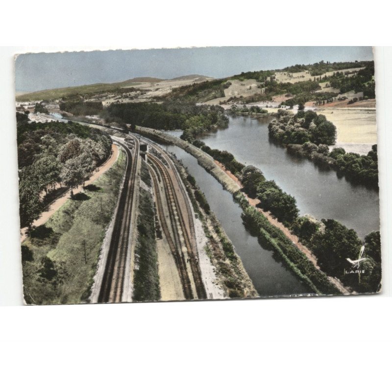 ARNAVILLE: vue panoramique vue aérienne 10x15 - très bon état