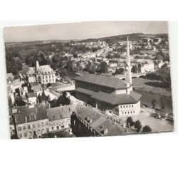 BACCARAT: l'église (art moderne) vue aérienne 10x15 - très bon état