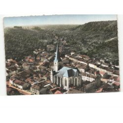 BLENOD-les-TOUL: l'église XVIe siècle vue aérienne 10x15 - très bon état