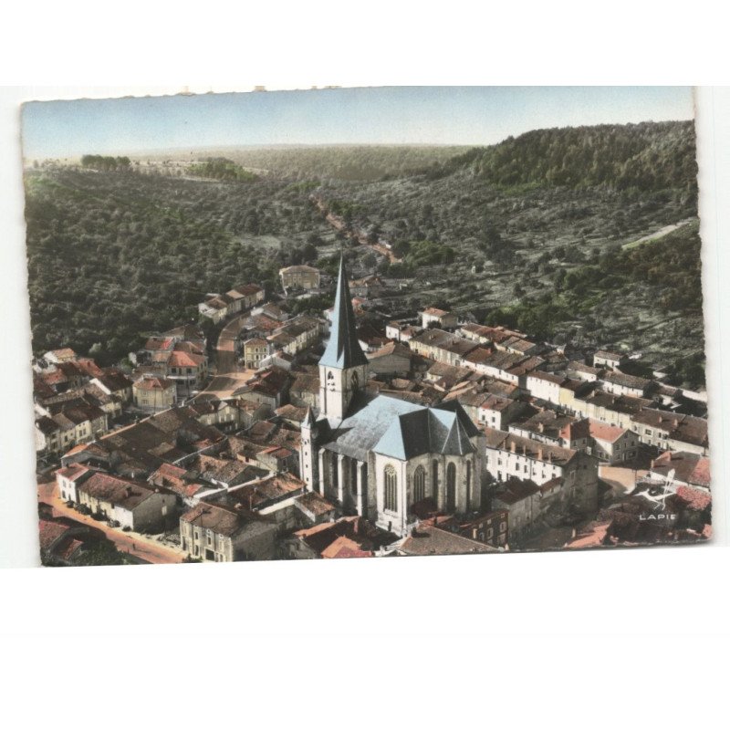 BLENOD-les-TOUL: l'église XVIe siècle vue aérienne 10x15 - très bon état