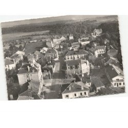 BRIEY: avenue foch et rue carnot vue aérienne 10x15 - très bon état