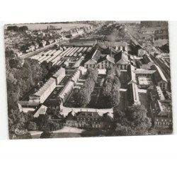 BACCARAT: vue générale, château et usines des cristalleries vue aérienne 10x15 - très bon état