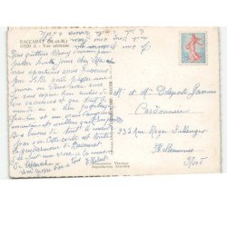 BACCARAT: vue aérienne 10x15 - état