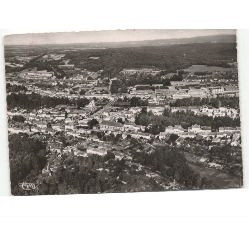 BACCARAT: vue générale vue aérienne 10x15 - très bon état