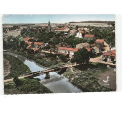 BRIN-sur-SEILLE: vue panoramique vue aérienne 10x15 - très bon état