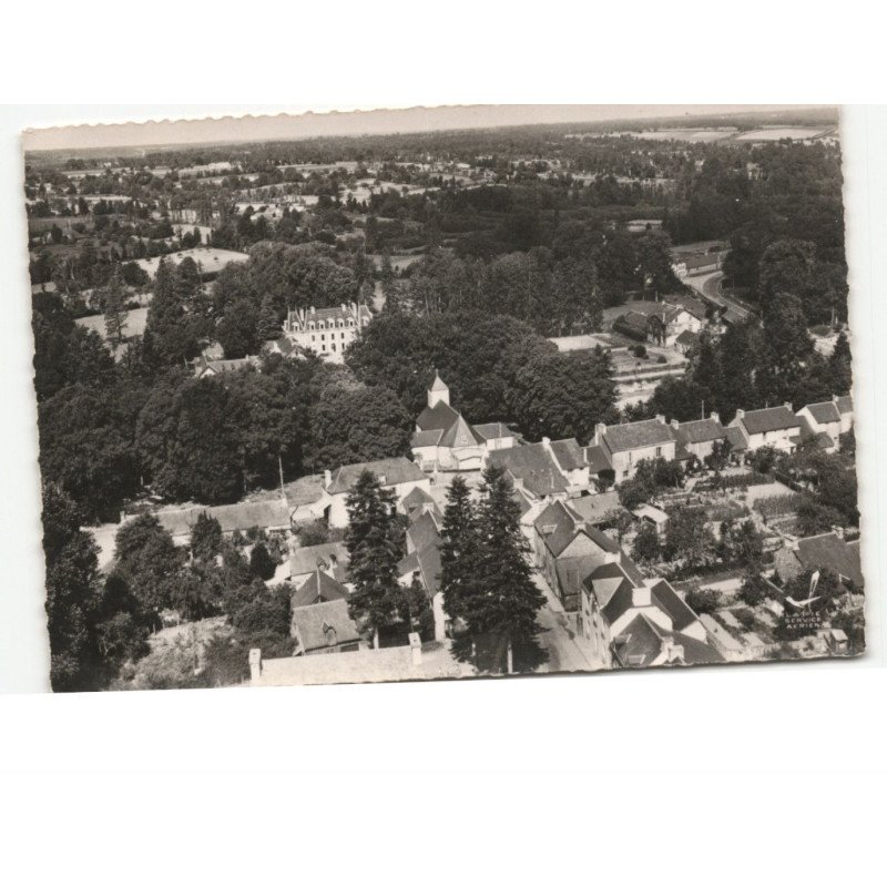 LES FORGES: vue générale vue aérienne 10x15 - très bon état