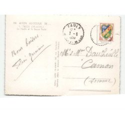 FAULX: la haute et la basse faulx vue aérienne 10x15 - très bon état