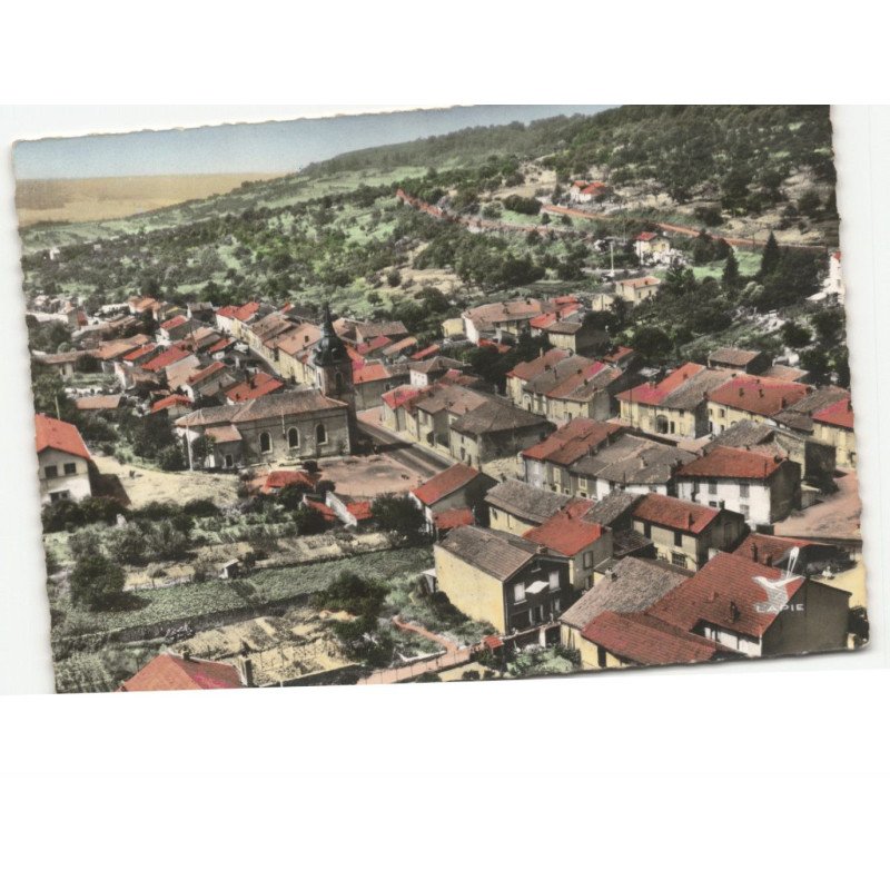 CHAVIGNY: vue générale vue aérienne 10x15 - très bon état