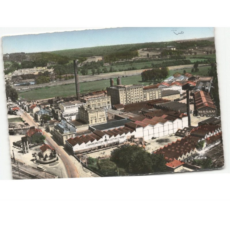 CHAVIGNY: vue générale vue aérienne 10x15 - très bon état