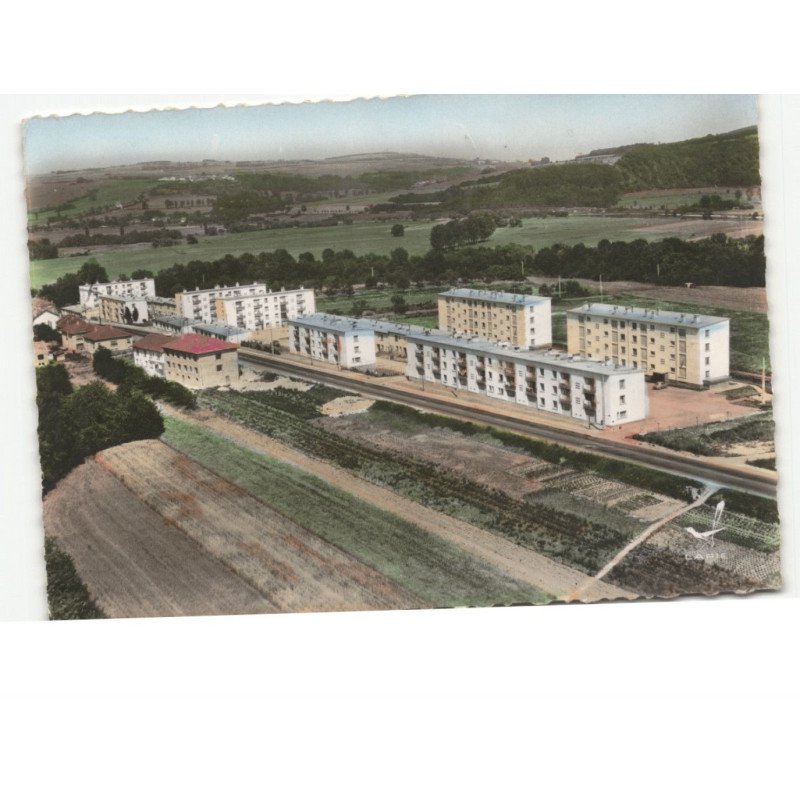 DIEULOUARD: les nouveaux H.L.M. vue aérienne 10x15 - état