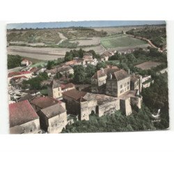 JAULNY: le château vue aérienne 10x15 - très bon état