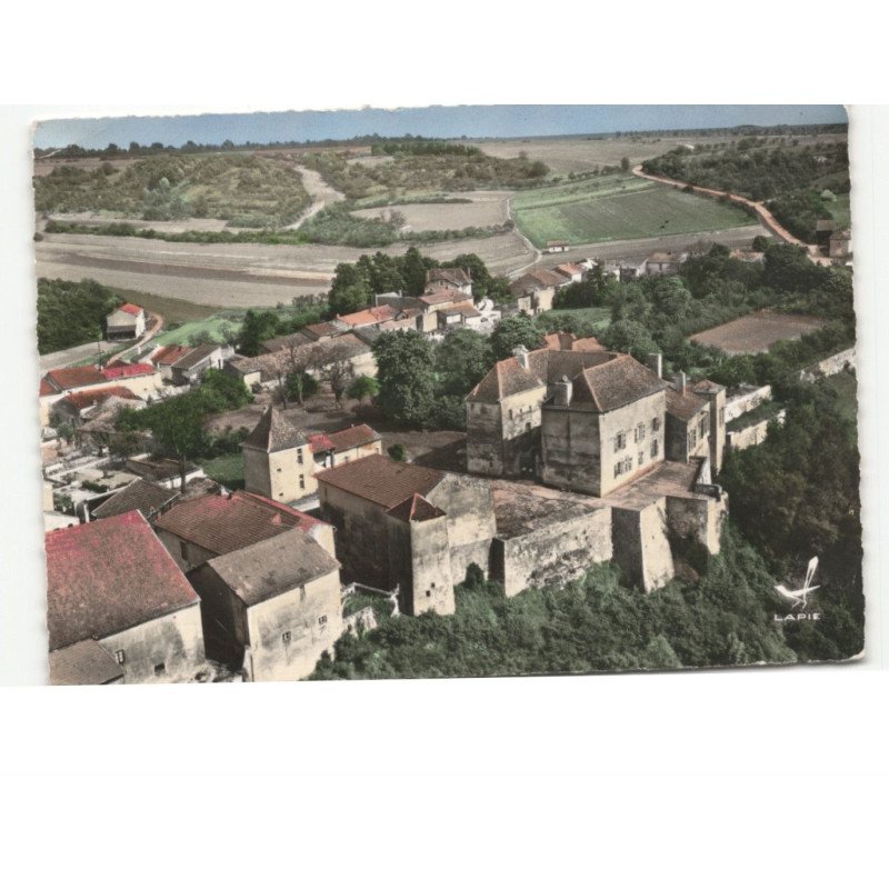 JAULNY: le château vue aérienne 10x15 - très bon état