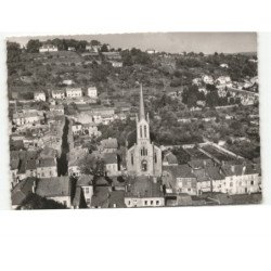 LAXOU: l'église vue aérienne 10x15 - très bon état
