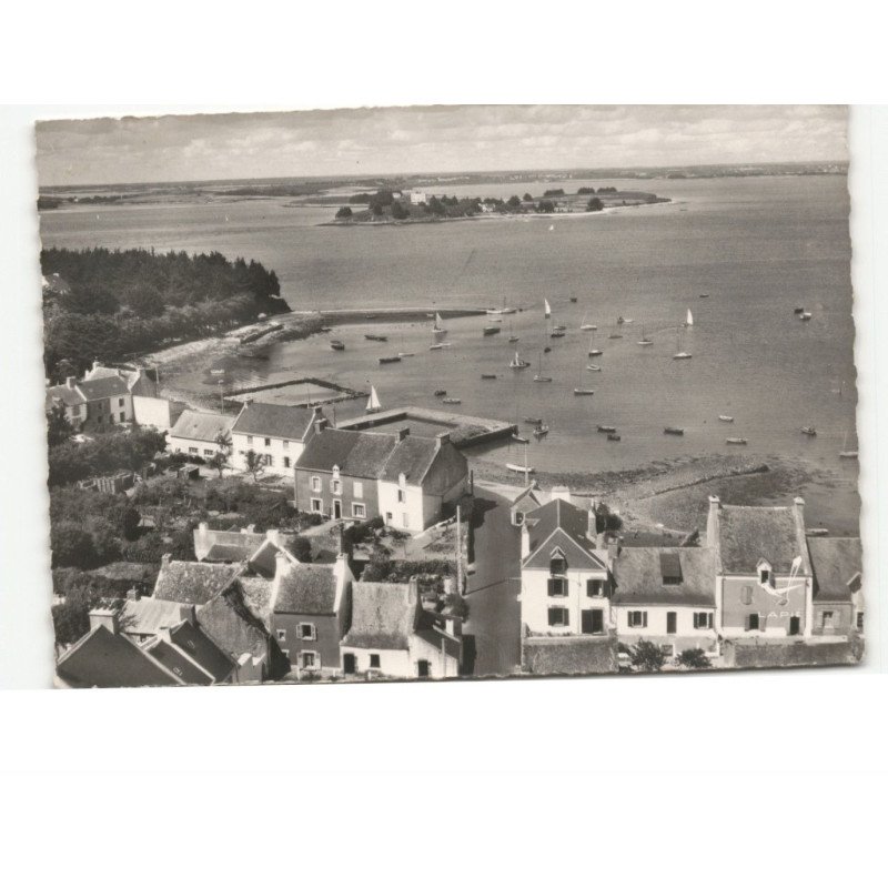LOGEO-en-SARZEAU: le port vue aérienne 10x15 - très bon état