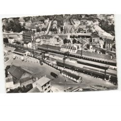 LONGWY: la gare vue aérienne 10x15 - très bon état