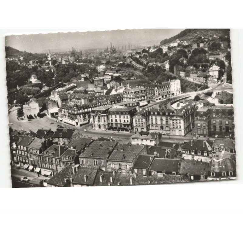 LONGWY: vue panoramique vue aérienne 10x15 - très bon état