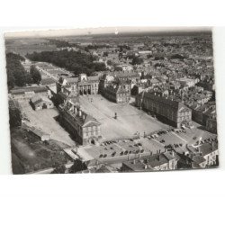 LUNEVILLE: vue générale et le château vue aérienne 10x15 - très bon état